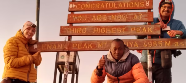 Sirimon to Chogoria, Mount Kenya