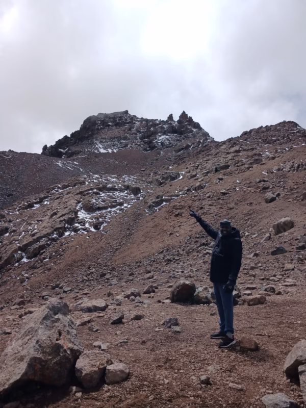 Naro Moru to Sirimon, Mount Kenya